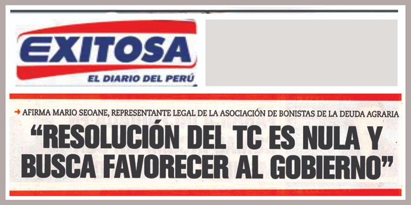 "Resolución del TC es nula y busca favorecer al gobierno".